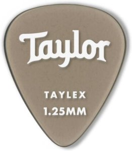 Taylor Premium 351 Taylex Guitar Picks 1,25 Smoke Grey 6 Pack