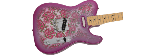 Fender Made in Japan Limited Telecaster Maple Pink Paisley