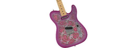 Fender Made in Japan Limited Telecaster Maple Pink Paisley
