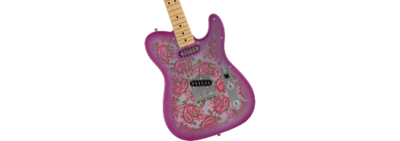 Fender Made in Japan Limited Telecaster Maple Pink Paisley