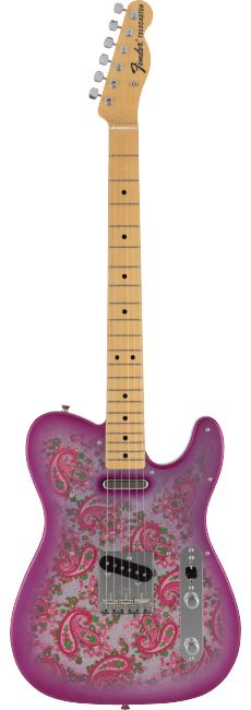 Fender Made in Japan Limited Telecaster Maple Pink Paisley