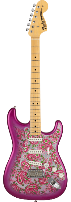 Fender Made in Japan Limited Stratocaster Maple Pink Paisley