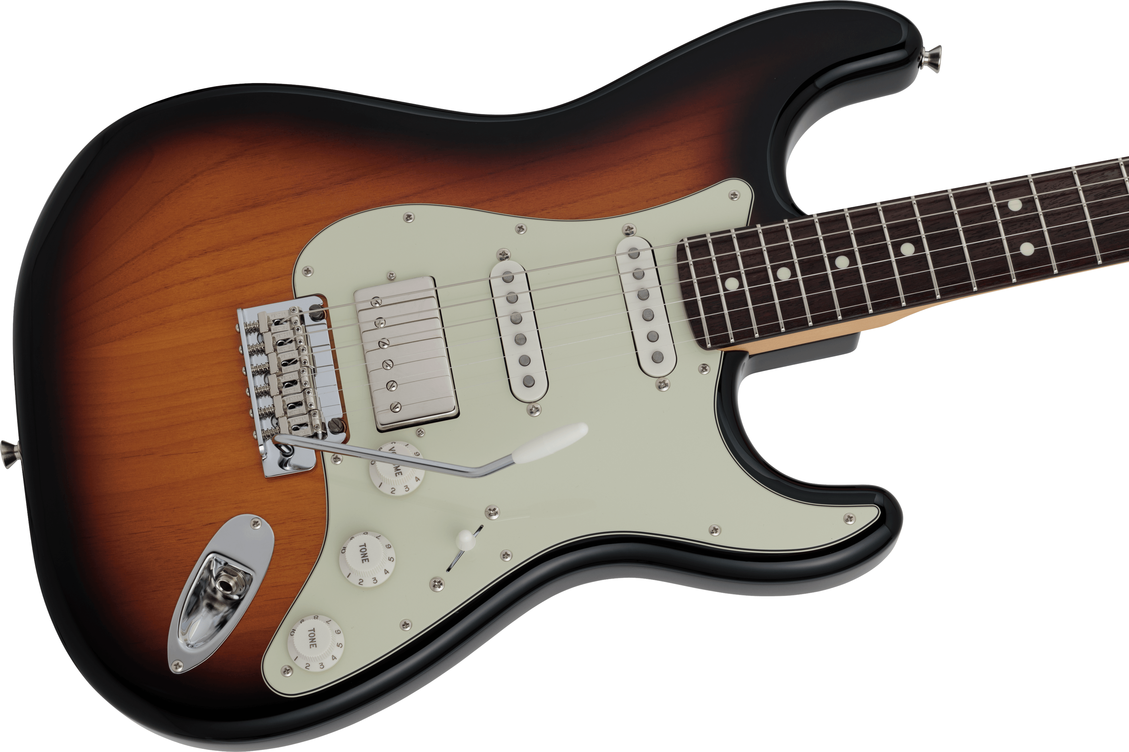 Fender Stratocaster HSS Made in Japan Hybrid II Collezione 2024 3-Color Sunburst