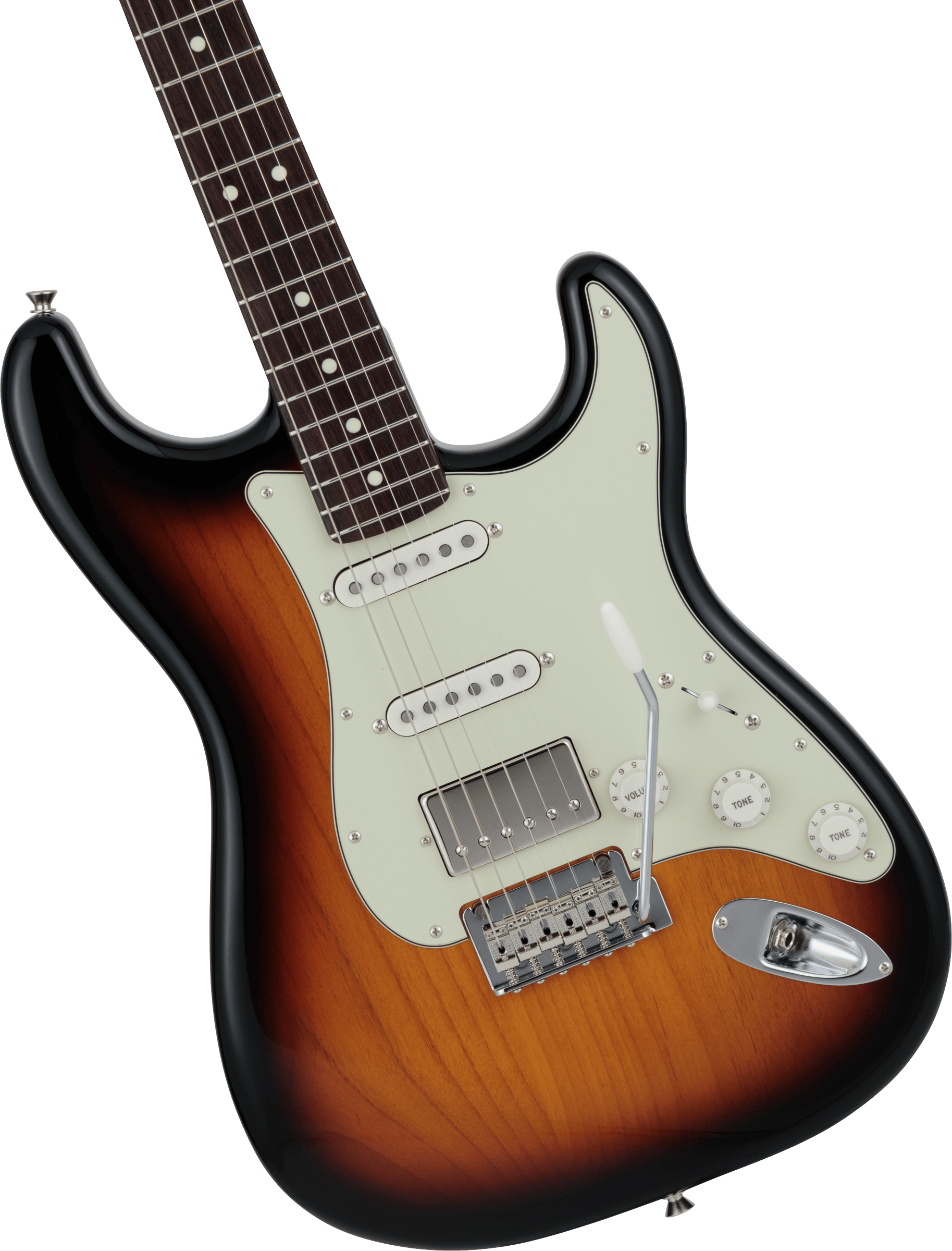 Fender Stratocaster HSS Made in Japan Hybrid II Collezione 2024 3-Color Sunburst