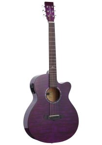 Tanglewood TA4-CE-PU Foxglove Purple
