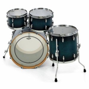 Gretsch Shell-Set Renown Maple Satin Antique Blue Burst con Floor Tom 14'