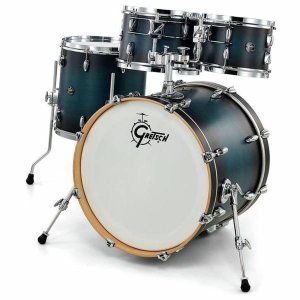 Gretsch Shell-Set Renown Maple Satin Antique Blue Burst con Floor Tom 14'