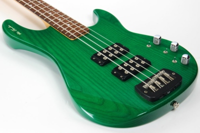 G&L L2000 Made in USA Clear Forest Green