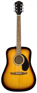 FENDER FA125 DREADNOUGHT SUNBURST WALNUT
