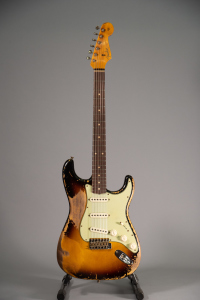 Fender Custom Shop 1960 DualMag II Stratocaster SuperHeavyRelic Aged 3T Sunburst