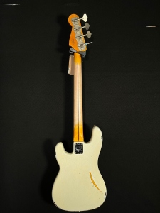 Fender Custom Shop Limited Edition 1958 Precision Bass Relic Aged Olympic White