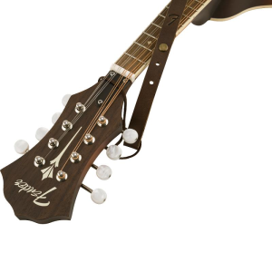 Fender Paramount Mandolin Leather Strap, Brown