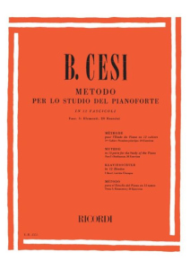 B. Cesi - Metodo per lo studio del pianoforte, Fasc. 1