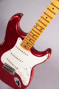 Fender 58 Stratocaster Relic Faded Aged Candy Apple Red