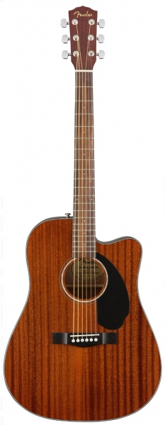 Fender Cd-60Sce All Mahogany Chitarra Acustica