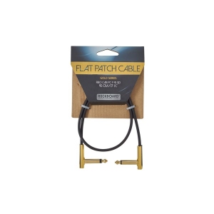 Rockboard Rbo Cavo Flat Patch Cable Gold 45 Cm
