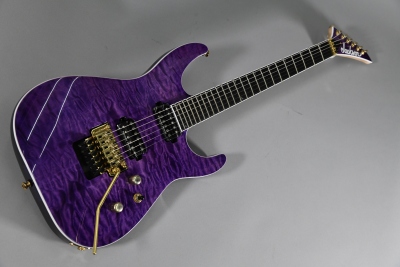 Jackson SL2Q MAH Pro Series Soloist Trans Purple Chitarra Elettrica