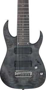 Ibanez RG9PB Transparent Gray Flat Chitarra Elettrica 9 Corde