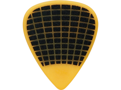 Ibanez 6 Pick Set  1 Mm Sand Grip Yellow