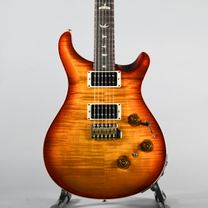 PRS Custom 24 Piezo Pattern Thin Dark Cherry Burst