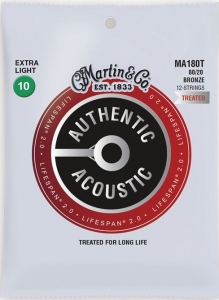 MARTIN MUTA MA180T LIFESPAN EXTRA LIGHT 12 CORDE BRONZE