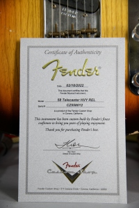 Fender Custom Shop Ltd 58 Telecaster Heavy Relic Faded Chocolate 3Tone Sunburst