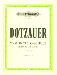 Dotzauer Violoncello Schule III 