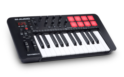 M Audio Oxygen 25 Mkv Keyboard Controller MIDI USB