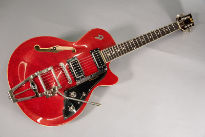 Duesenberg Starplayer Tv Semi Hollow Red Sperkle