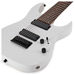 Ibanez Rg8 White Chitarra Elettrica 8 Corde Bianca