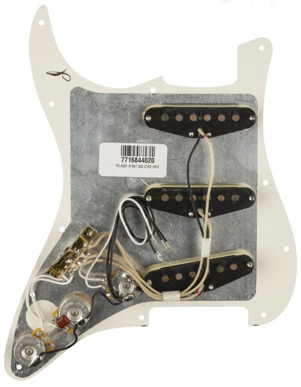 Fender USA PRE-WIRED PICKGUARD 59 配線済み+
