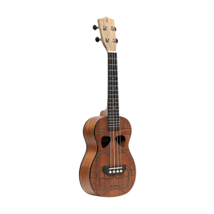 Stagg Ukulele Concerto Hewa Natural Satinata con Borsa