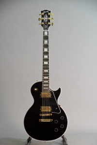 Gibson Les Paul Custom Ebony con Tastiera Ebony Gloss