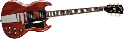 Gibson SG Standard 61 Maestro Vibrola Faded Vintage Cherry Satin