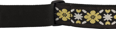 Fender Tracolla  Pasadena Woven Strap 2' Yellow Clover