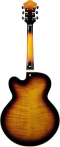 Ibanez AF95FMAYS Chitarra Semiacustica Antique Yellow Sunburst