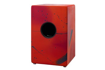 Pearl Primero Abstract Red Cajon