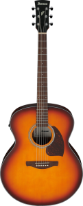 Ibanez PJ50E Open Pore Vintage Amber Sunburst Top