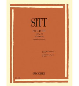 Ricordi Sitt 60 Studi Dall'Opera 32 per Violino (Renato Zanettovich)