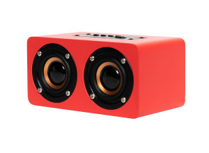 Oqan Qbt100 Speaker Stereo Bluetooth Portatile Rosso