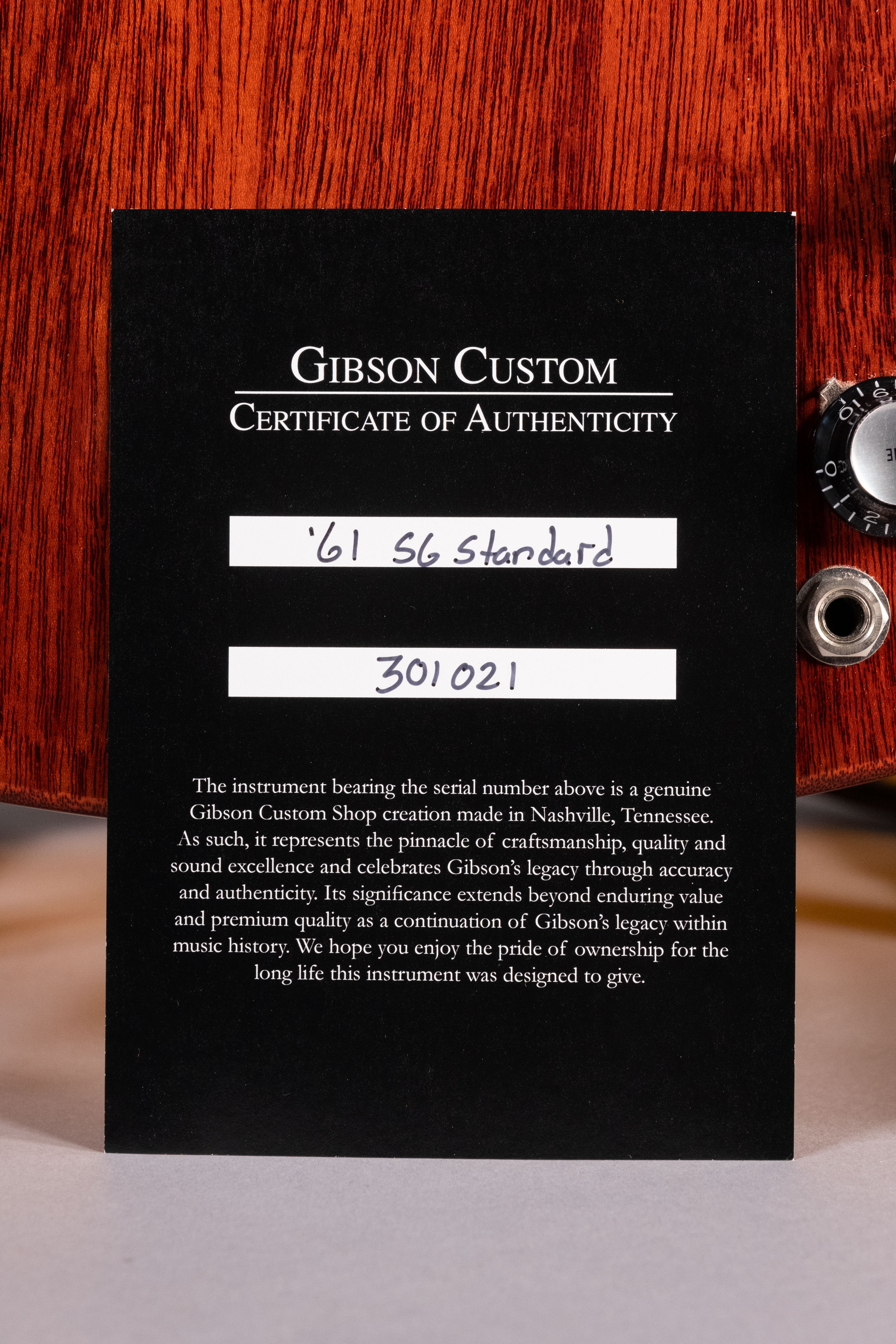 GIBSON SG 61 Custom shop USATA