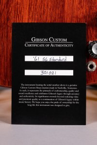 GIBSON SG 61 Custom shop USATA