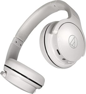 Audio Technica Cuffia Premium Wireless Bianca