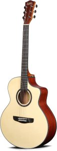 Alyse A140-CE-N - chitarra acustica auditorium cutaway elettrificata