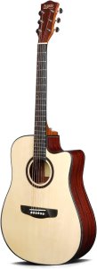 Alyse A120-CE-N - chitarra acustica dreadnought cutaway elettrificata