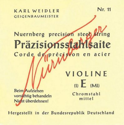 Nuernberg Muta Violino 11-74-75-76