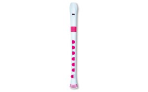 NUVO RECORDER+ WHITE/PINK WITH HARD CASE