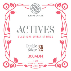 Knobloch Actives Double Silver SN Mediun 300ADN Muta Chitarra Classica