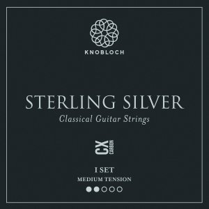 Knobloch Sterling Silver CX Mediun 300SSC Muta Chitarra Classica