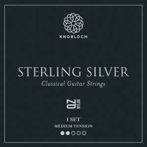 Knobloch Sterling Silver QZ Mediun 300SQ Muta Chitarra Classica